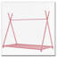 Lit plateforme simple en métal-482955260