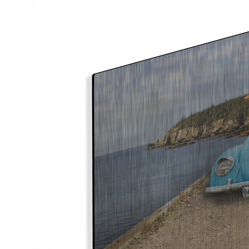  «Ducks Leaving The Harbor» par John Hovenstine, art mural en métal, 24 po x 16 po, H 16 po x l 24 po