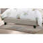 Mobilier de chambre à coucher contemporain avec cadre de lit rembourré et rembourré en polyfibre HB-1872319820-1872319823