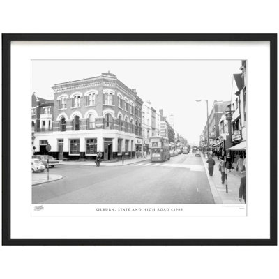 Kilburn, State And High Road C1965 by Francis Frith - Single Picture Frame Print