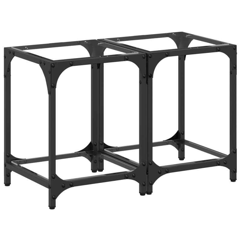 Daelani Coffee Table with Storage, 40cm H x 30cm L x 30cm W, Transparent