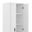 Armoire de rangement avec tablette réglable, deux portes pour la salle de bain ou le bureau-113664330