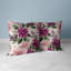 Indoor / Outdoor Floral Square Cushion-520035617-520035630
