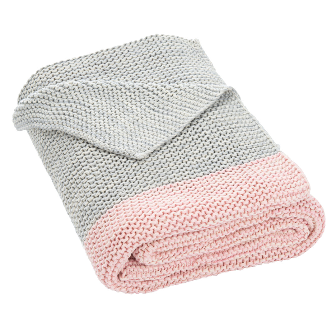 Knitted Throw Blanket Safavieh