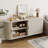Jamyia Wood Sideboard with 2 Doors and Adjustable Shelves-1111149693-1134328740
