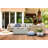 Fire square table 36" x 36" Natural gas fired GFRC