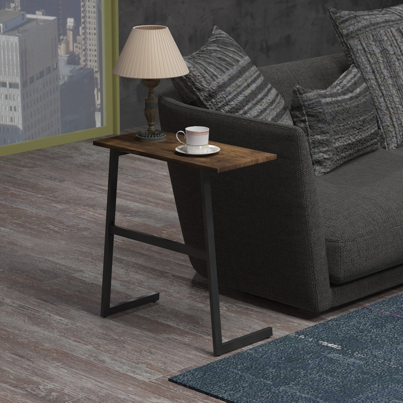 Korentin Iron Top End Table Set