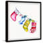 Here Comes Santa - Single Picture Frame Painting-3640573