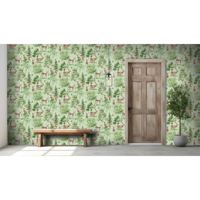 Cletis Neutral Deer Forest Wallpaper