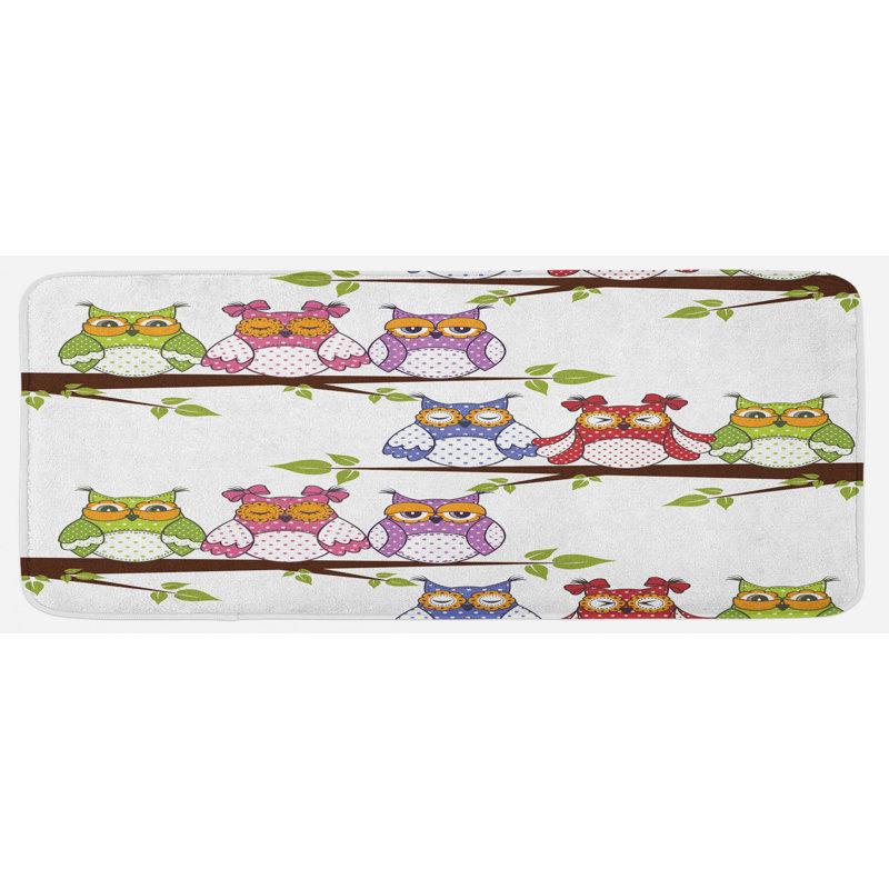 Tapis de cuisine owls