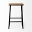 Tabouret de bar et de comptoir en bois massif Lada-394136098