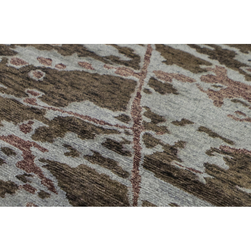 Hand-Knotted High-Quality Multi-Colored Area Rug