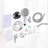 Single Handle 7-Spray Shower Faucet 1.8 GPM With Detachable Handheld Shower Head-104594479