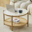 Four Leg Coffee Table with Storage