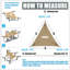 Toile d'ombrage triangulaire 20 pi x 20 pi x 28,3 pi Royal Shade avec quincaillerie-90796112-83865558