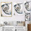 Spiral Abundance in Blue Light - Fractals, reproduction d'art-2128067564-2128067572