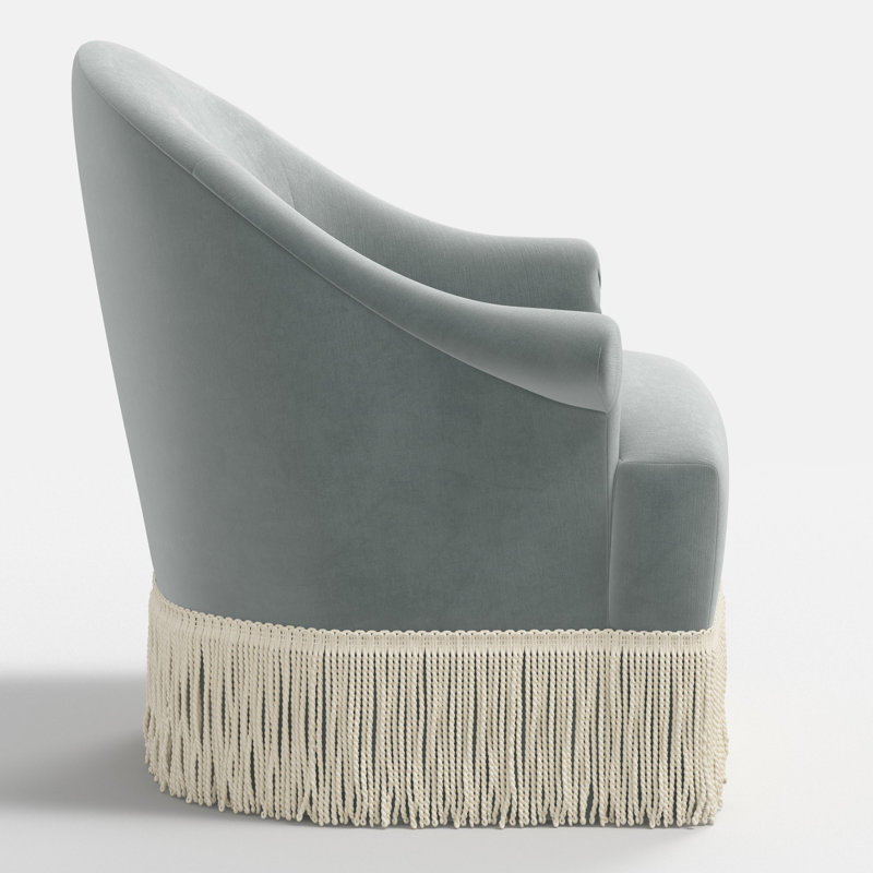 Marie 32 Wide, Lichen Performance Velvet