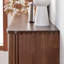 Buffet élégant en noyer avec rangement 63