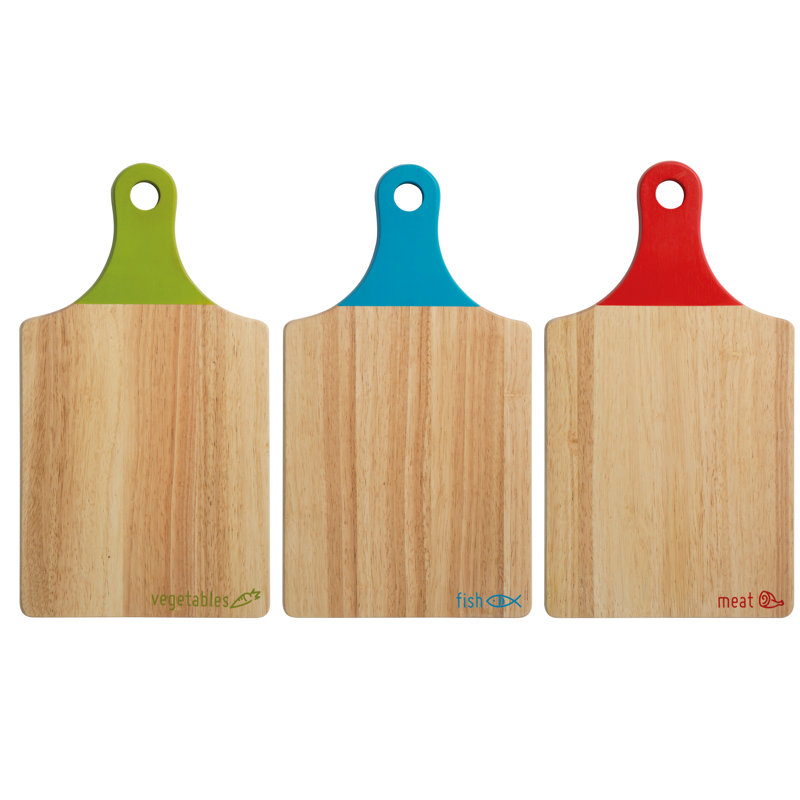Icon Paddle Rubber Wood Chopping Board