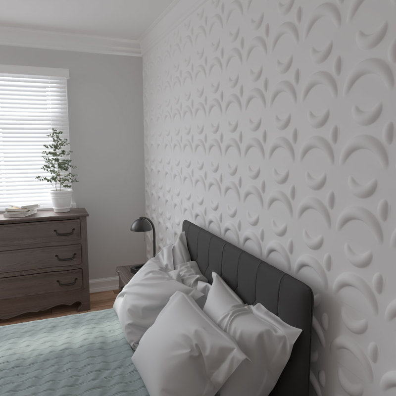 Couvre-panneau mural décoratif 3D H 11 7/8 po x l 11 7/8 po Seville Endurawall 48,96 pieds carrés Pi. (50 / PC)