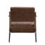 Fauteuil en cuir fleur 25 po-1297654396