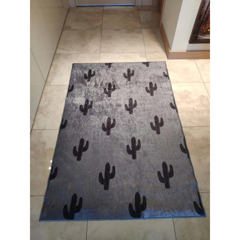 Tapis à envers antidérapant Tileah, Tapis de couloir 2 pi 7 po x 7 pi 3 po