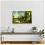 Reproduction d'art classique The World, estampe numérique sur toile, 45 x 30 x 1,5 po