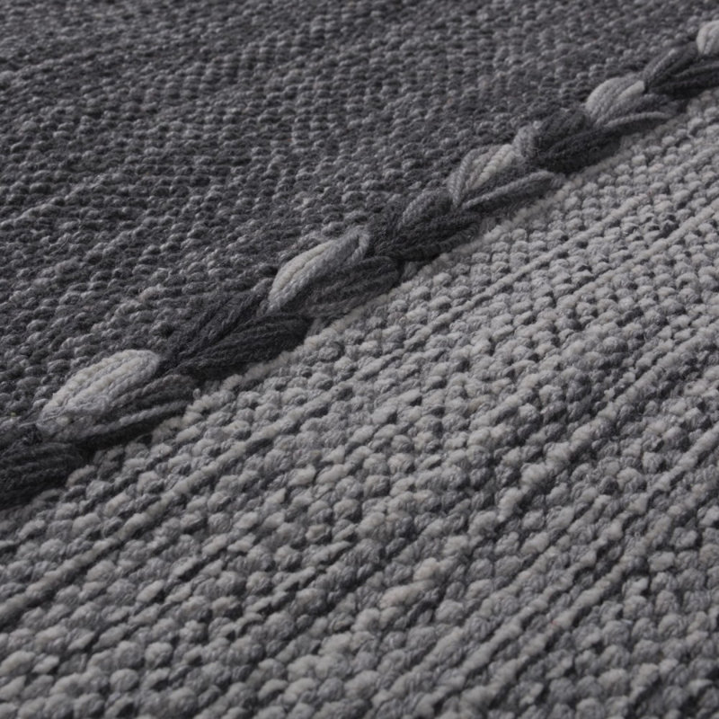 Bleecker Striped Cotton Hand Woven Area Rug, Rectangle 160 x 220cm