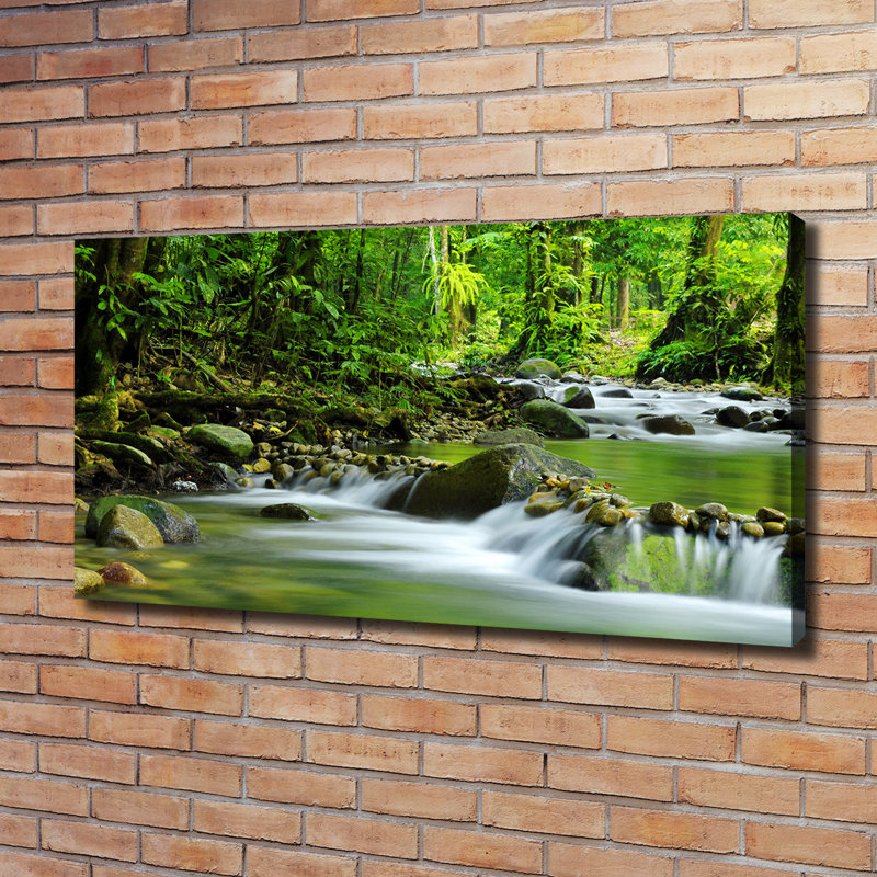Mountain Stream - Wrapped Canvas Print