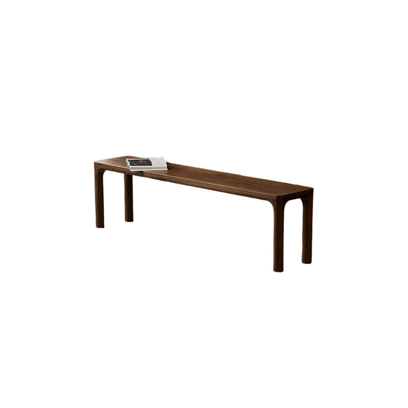 High-end Environmental Protection Long Bench Solid Wood Bench, 17.71" H x 55.11" W x 12.59" D