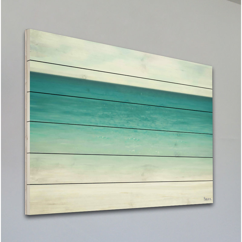 «Wonderful World», reproduction d'impression, H 16 po x l 24 po, Bois sans cadre