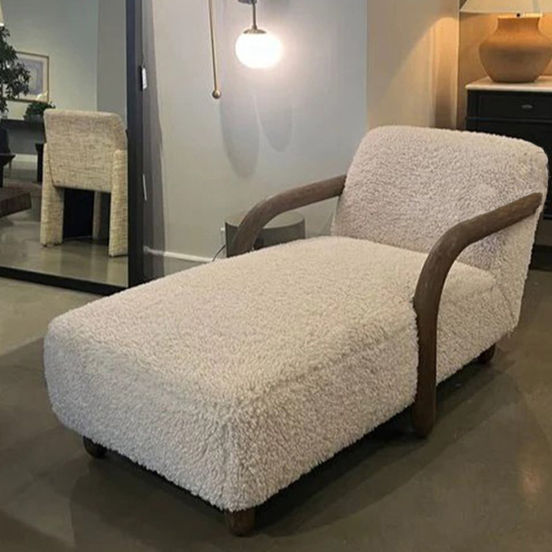 Chaise longue paresseuse de style antique