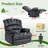 Brisen 40" Wide Oversize Upholstery Manual Recliner-330399272