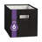 Collapsible Fabric Organizing Bin, Foldable Space Saver Storage Solution, Black Colour, Pack of 6, by Superio-106569183