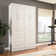 Arlex Shelving Unit with 3 Drawers and Doors