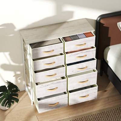 86 cm W Chest of 10 Drawers