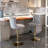 Furniture,Swivel Velvet Barstools Adjusatble Seat Height From 25-33 Inch,Modern Upholstered Bar Stools With Backs Comfortable Tufted For Home Pub And Kitchen Island,Set Of 2-1253856752-1253856757
