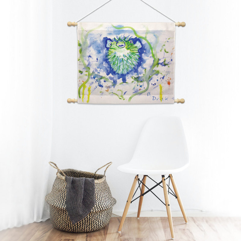 Suspension murale Spiney Puffer