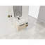 Meuble-lavabo flottant moderne 36 po avec lavabo vasque en céramique, plateau en pierre artificielle et tablettes de rangement