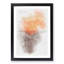 Orange Sunset Abstract Framed Print-56868004-56868003