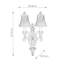 Pritzker Candle Wall Light
