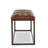 Mobley Genuine Leather Upholstered Bench