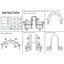Arche de jardin en métal avec deux supports à plantes - Support pour plantes grimpantes de 79,5 po de largeur x 86,6 po de hauteur, tonnelle d'extérieur, noir