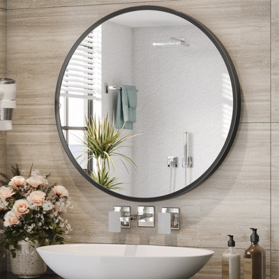 Miroir mural rond 24 po Axia