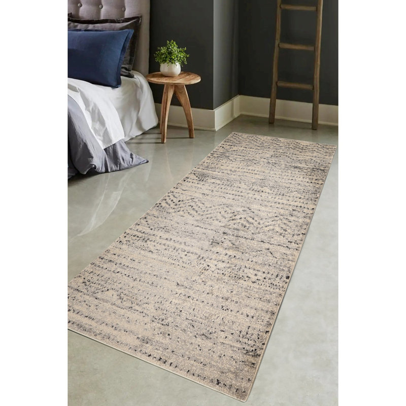 FREYA LINEZAG GREY 1, Runner 80 x 200cm