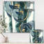 Indigo et or II - reproduction d'art sur toile tendue-55952321