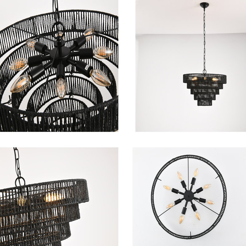 Hemp Rope Chandelier