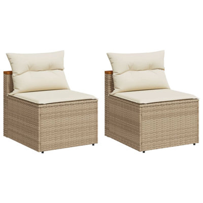 Sabiya 21.3" Wide Outdoor Loveseat with Cushions by Winston Porter