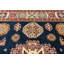 Tapis oriental tribal bleu 6X9 One-of-a-Kind