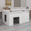 Lit mezzanine avec tiroirs et tablette-555018897